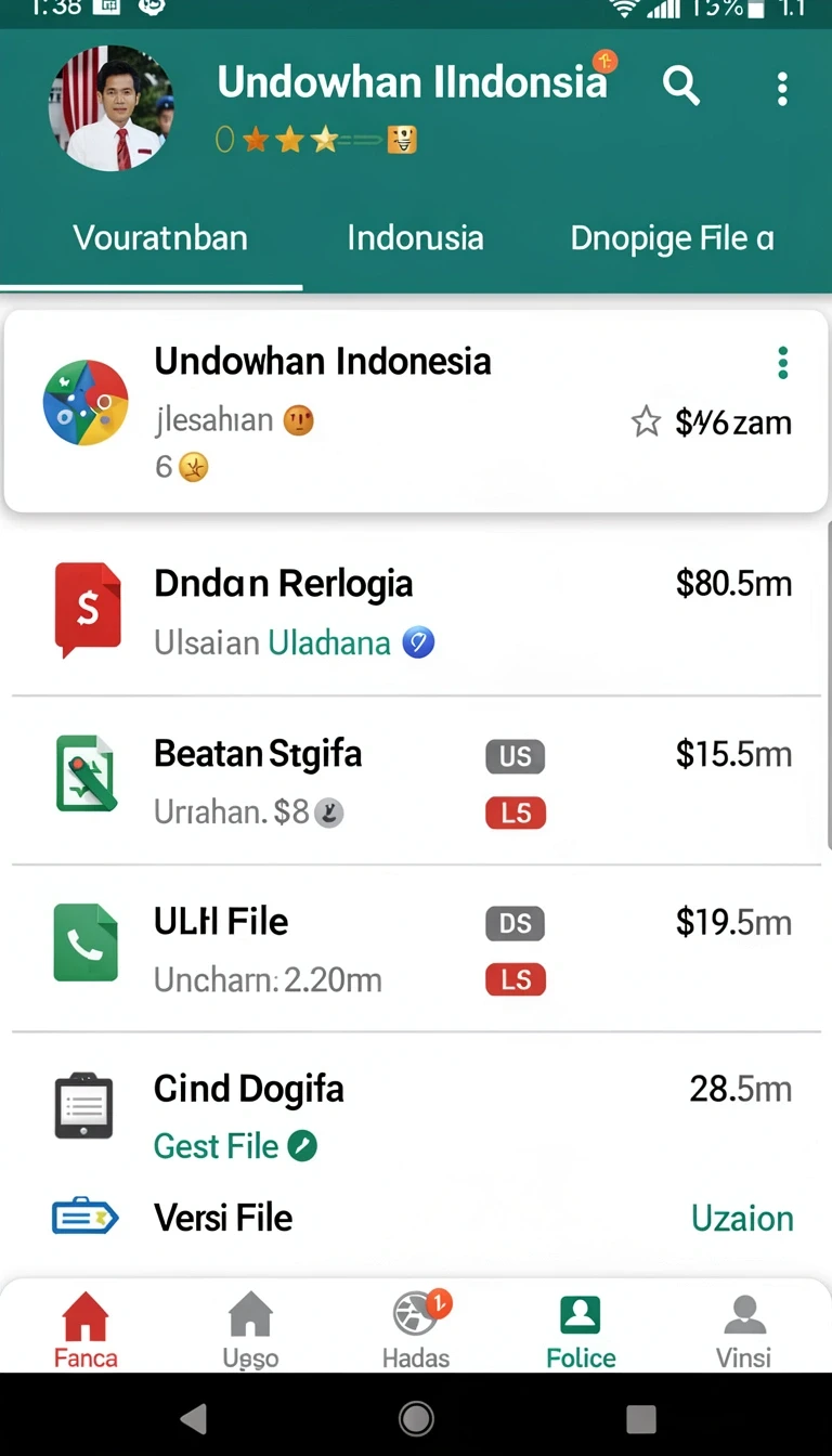 Tampilan utama aplikasi sortoto APK Terbaru dengan Fitur Lengkap yang intuitif dan efisien.