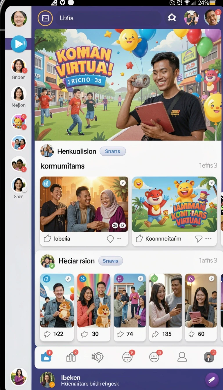 Tampilan utama aplikasi sengtoto APK Terbaru untuk Android Tanpa Iklan yang intuitif dan efisien.
