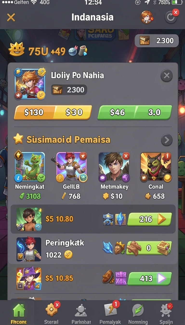 Tampilan utama aplikasi Update Aplikasi kaisar888 ke Versi Terbaru yang intuitif dan efisien.