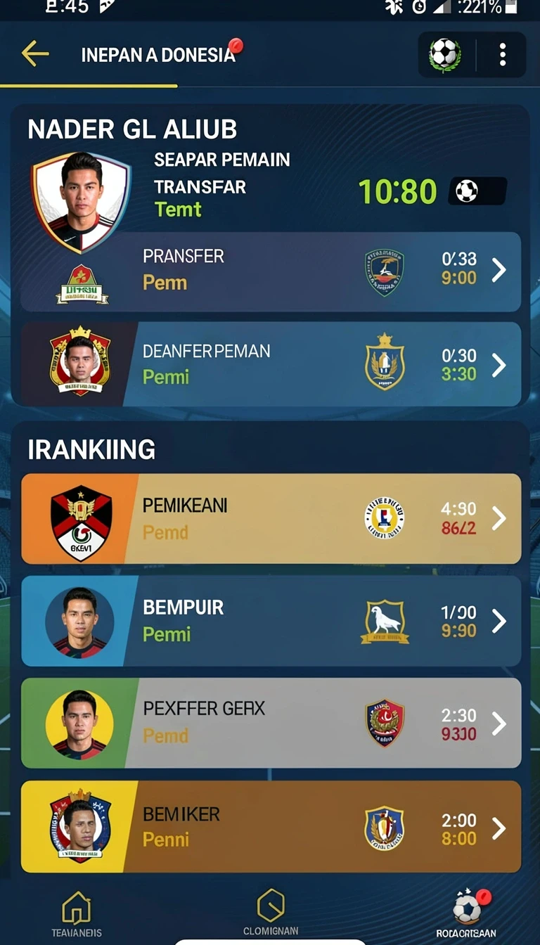 Tampilan utama aplikasi winjkt APK Terbaru dengan Fitur Lengkap yang intuitif dan efisien.