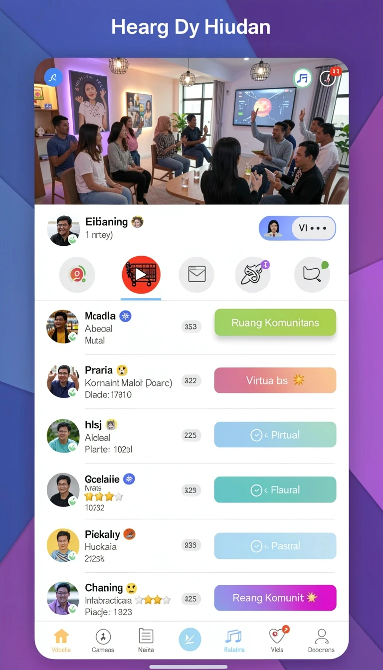 Tampilan utama aplikasi Download border APK untuk Android yang intuitif dan efisien.