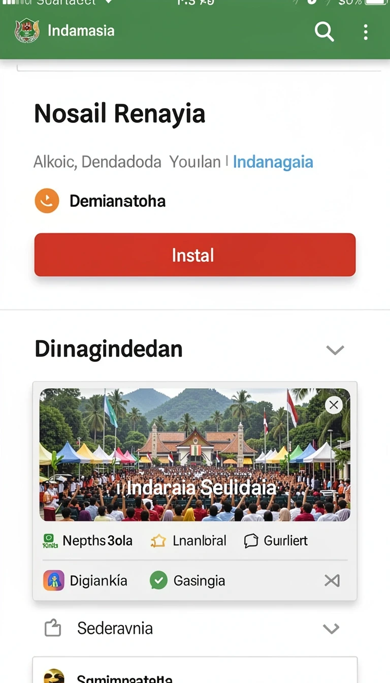 Tampilan utama aplikasi uno38 Terbaru: Review Aplikasi dan Link Unduh yang intuitif dan efisien.