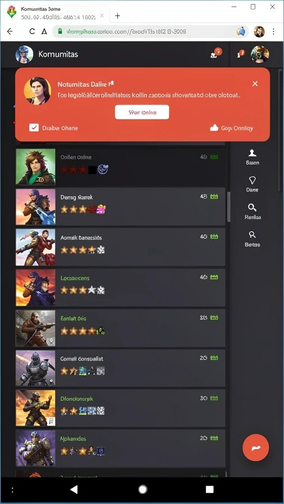 Tampilan utama aplikasi badak178 APK Full Version untuk Android yang intuitif dan efisien.